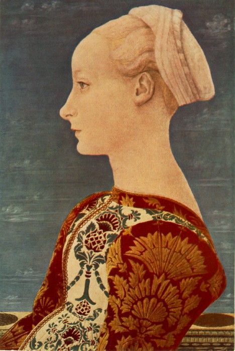 Domenico Veneziano Portrait of a young woman, Berlin. ,   , Bartolomeovenezia, Cafirenze