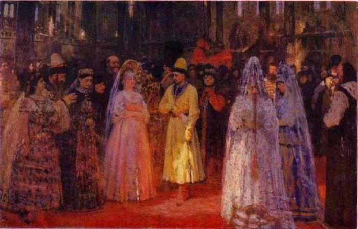 1885 Grand Duke Choosing His Bride. ,  