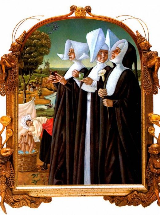 Hb 003 The Nuns Were Quiet Leo Diane & Lee Dillon sqs. ,   