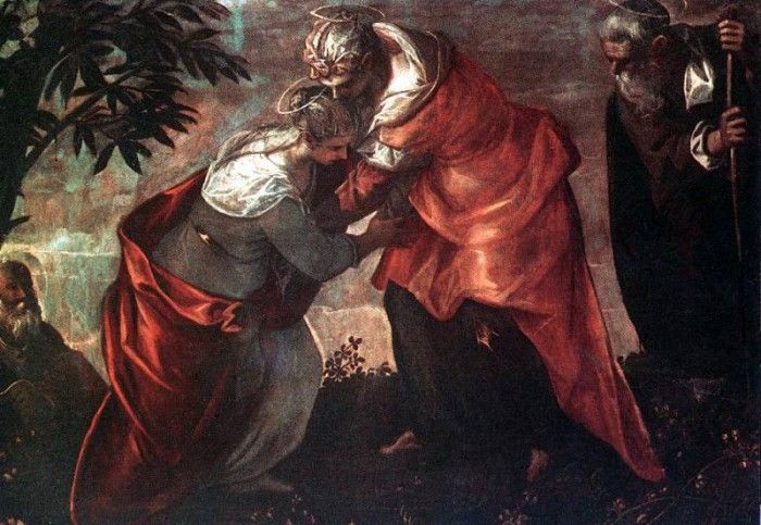 Tintoretto The Visitation. , 