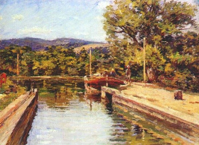 robinson canal scene 1893. 