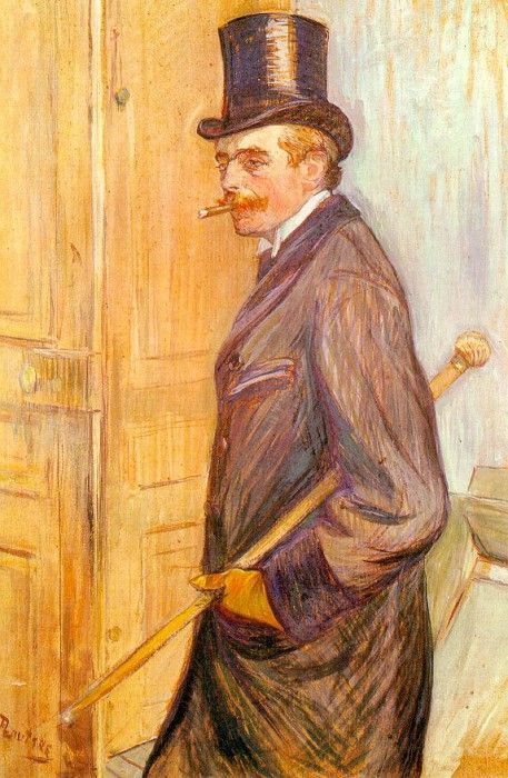 Toulouse-Lautrec Louis Pascal, 1891, oil on board, Musee Tou. -,  