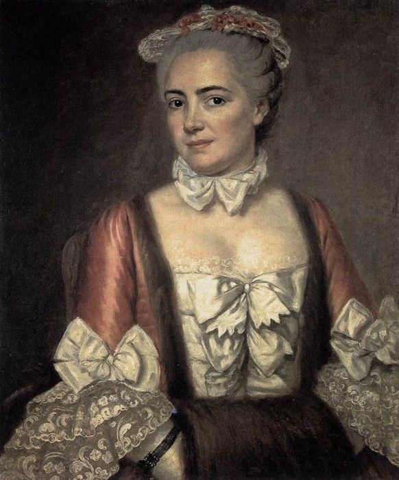 DAVID Jacques Louis Portrait of Marie Francoise Buron. , -