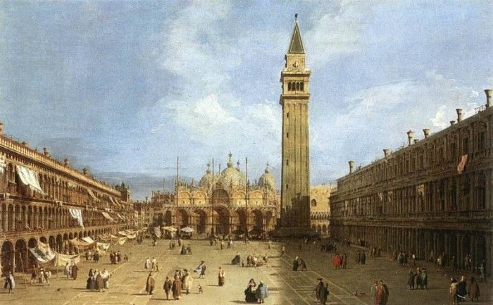 CANALETTO Piazza San Marco 1730. 