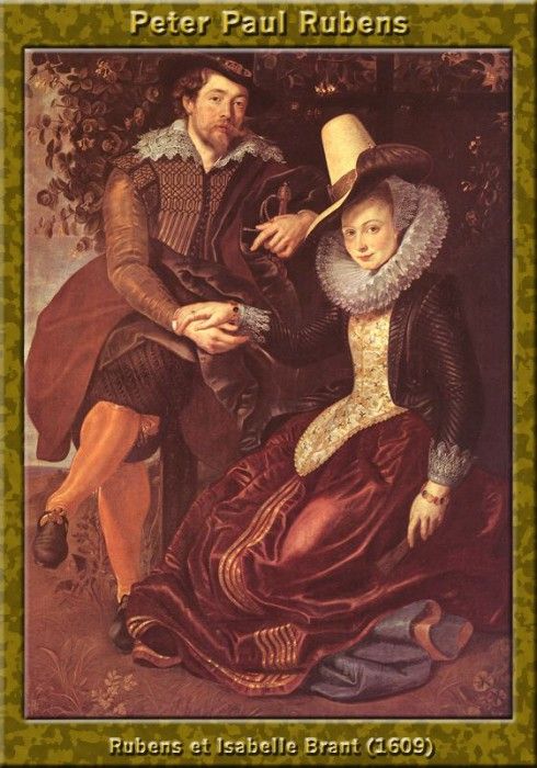 PO Vp S1 48 Peter Paul Rubens-Rubens et Isabelle Brant(1609). ,  