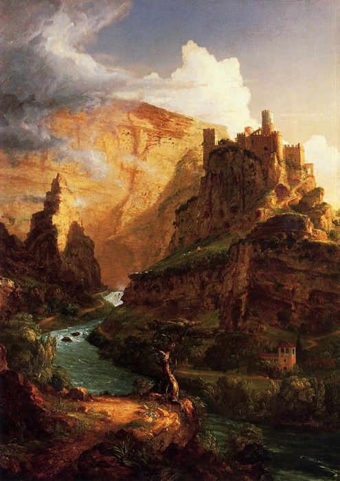 Cole Thomas Valley of the Vaucluse. , 