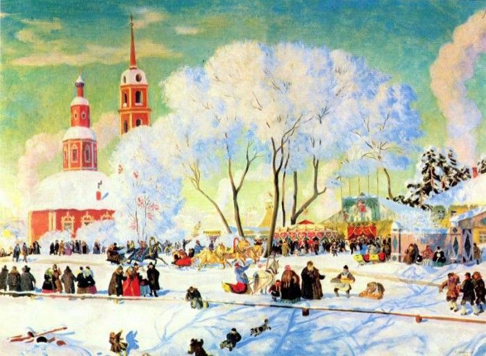 kustodiev shrovetide 1920. ,  (1878-1927)