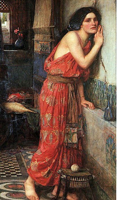 ger-JohnWilliamWaterhouse-Thisbe. ,  