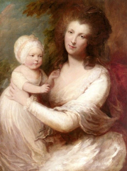 Dupont Gainsborough Portrait Of Lady Baillie. , 