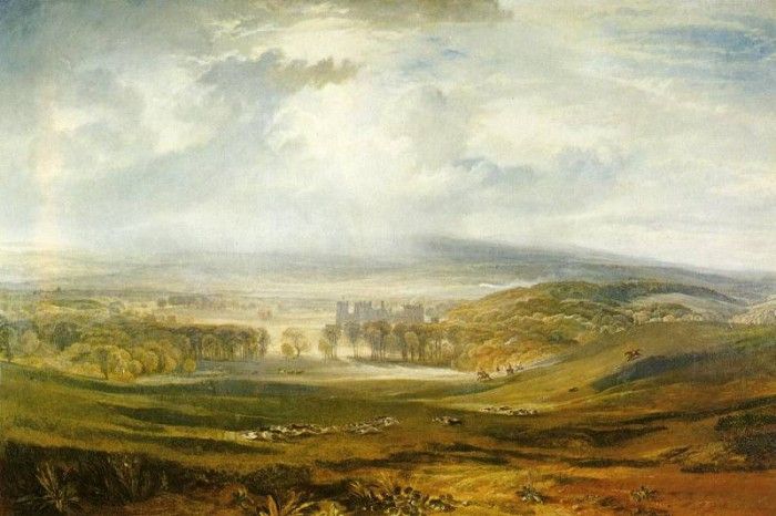 Turner Joseph Mallord William Raby Castle the Seat of the Earl of Darlington. ,   