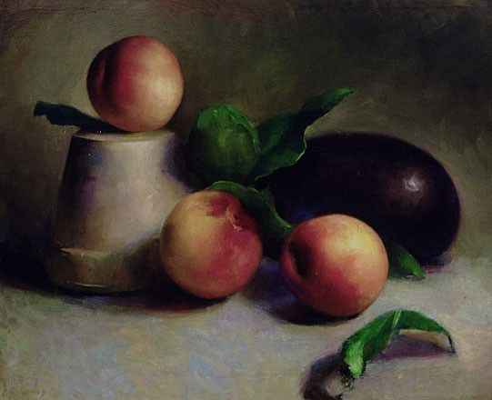 043 Eggplant and Nectarines. ��������� �������