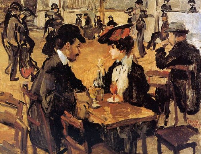 Israel Isaac Cafe dansant Moulin Galette Sun. Israels, 