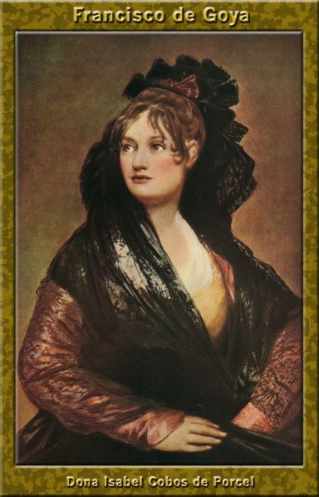 PO Vp S1 10 Francisco de Goya-Dona Isabel Cobos de Porcel.   ,  