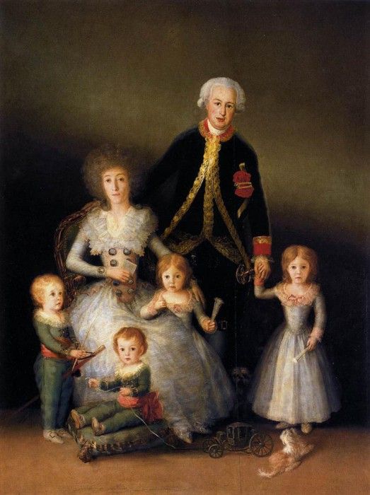 GOYA Francisco de The Family of the Duke of Osuna.   ,  