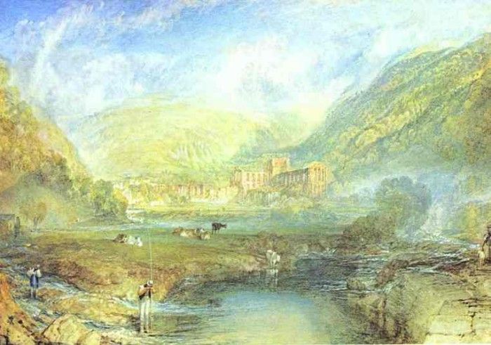William Turner - Rivaulx Abbey, Yorkshire. ������