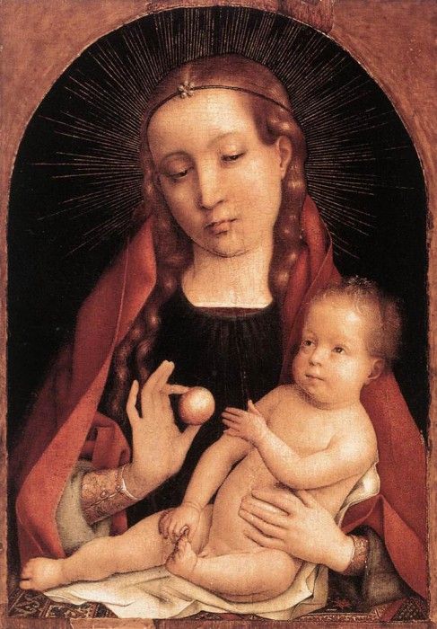 PROVOST Jan Virgin And Child. , 