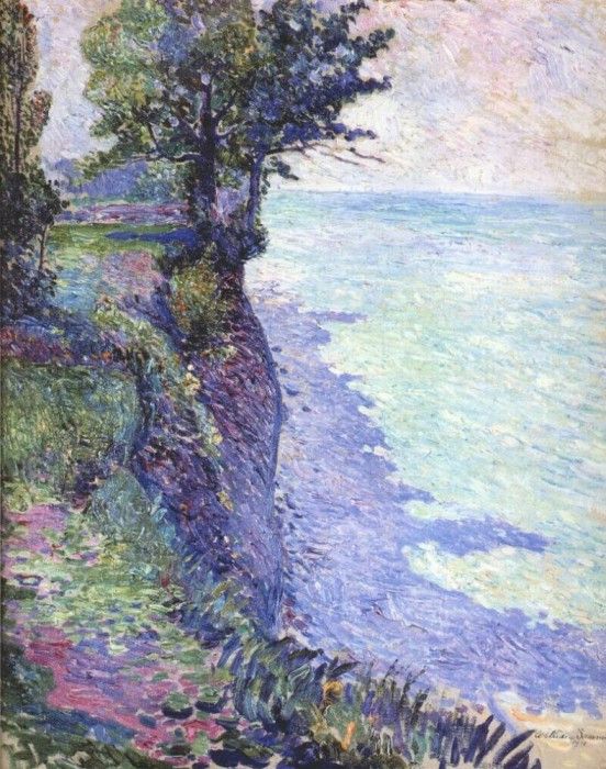 sommer lake erie cliff, lakewood 1911. Sommer
