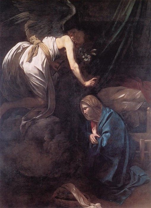 Caravaggio - The Annunciation. ,   