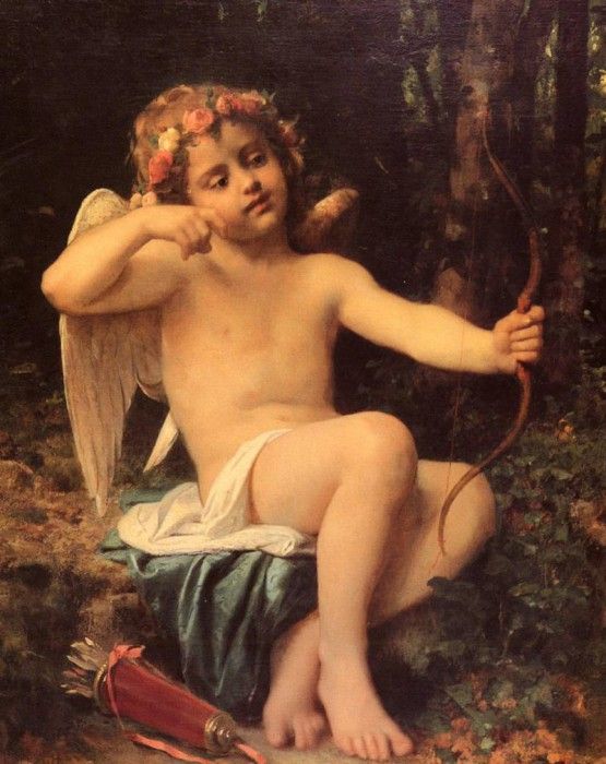 Perrault Leon Jean Basile Cupids Arrows. ,   