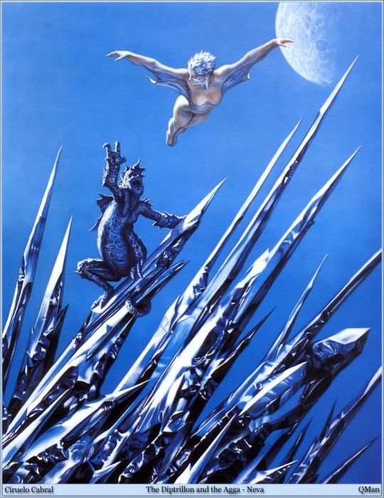QMan CC TAOC 523 The Diptrillon and the Agga-Neva. Cabral