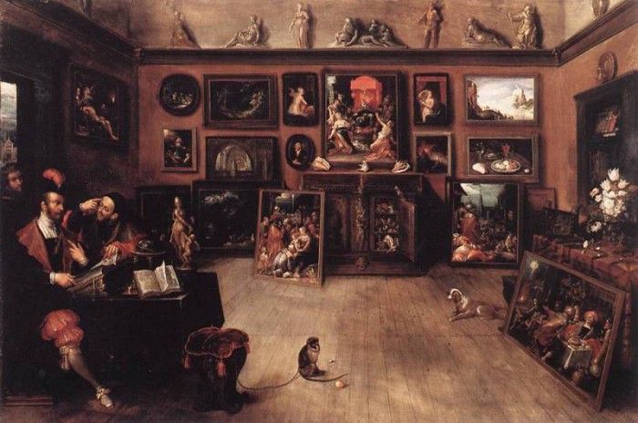 FRANCKEN Frans II An Antique Dealers Gallery. Francken,  