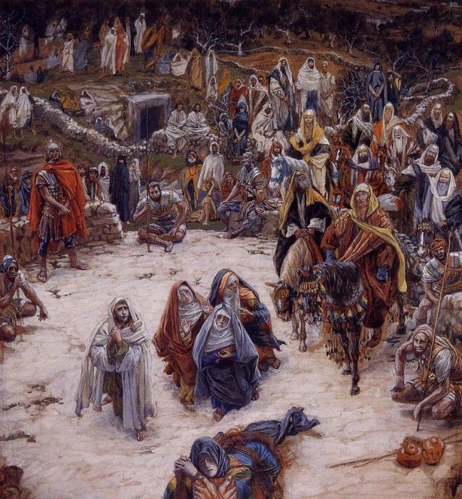 Tissot What Our Saviour Saw from the Cross. Tissot Jacques Joseph