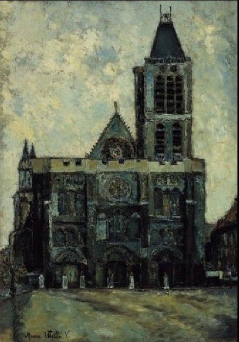 Basilica di Saint Denis 1909. , 