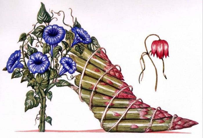 Dennis Kyte - Asparagus & Morning Glory, De. , 