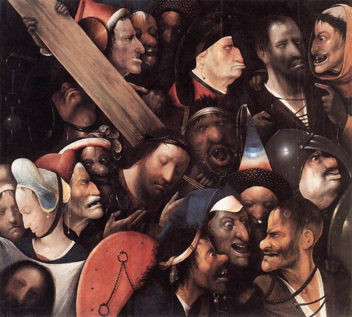 BOSCH Hieronymus Christ Carrying The Cross. , 