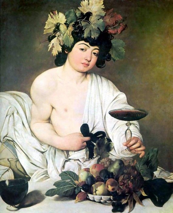 caravaggio csg003a bacco adolescente. ,   