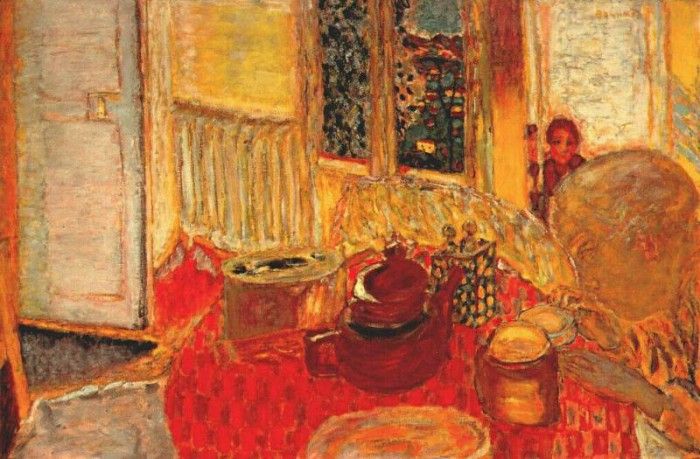 bonnard the breakfast table 1936.  