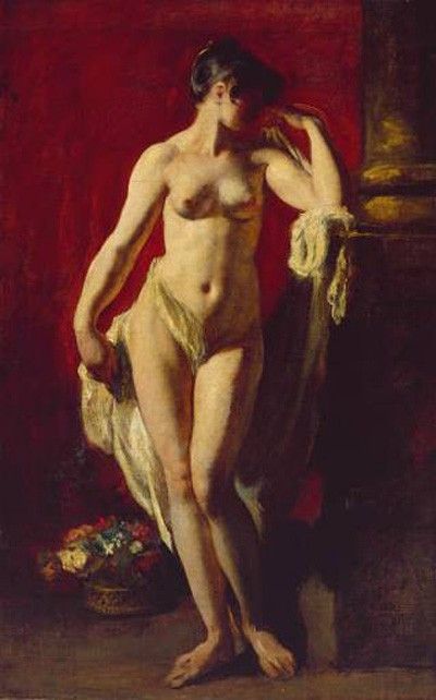 Etty William Standing Female Nude. , 