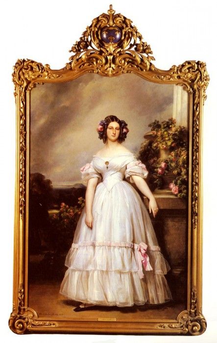 Winterhalter Franz Xaver A Full Length Portrait Of HRH. ,  