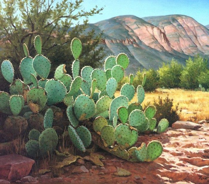 kb Dant Joyce-Prickly Pear Shadows. , 
