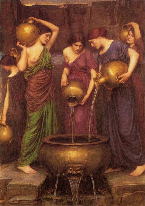 Waterhouse The Danaides. ,  