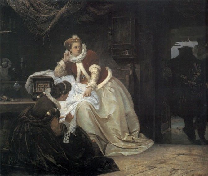 Anne of Denmark And James VI of Scotland. Folingsby,  