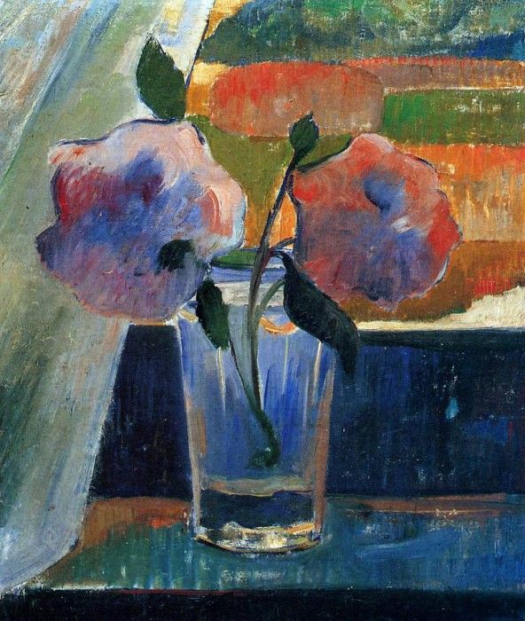 Haan de Jacob Meyer Flowers in a glass Sun. ,  