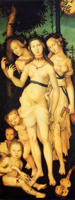 Baldung Grien Hans Harmony Of The Three Graces.  Grien, 