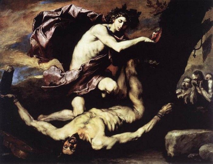 Ribera Apollo and Marsyas. , Jusepe 