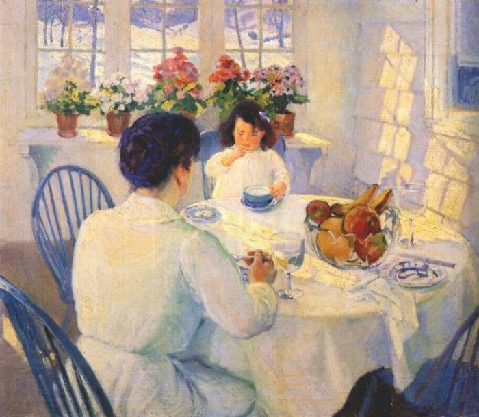 gutmann the breakfast room 1916. 