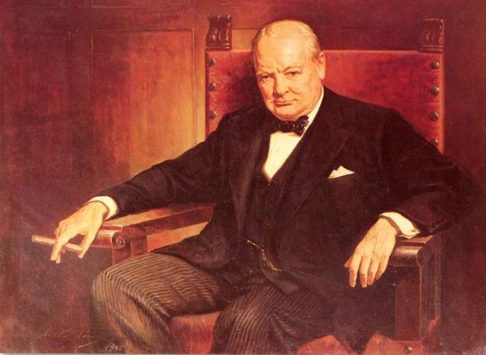 Pan Arthur Sir Winston Churchill.  