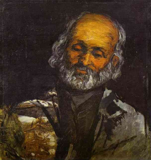 Cezanne - Head of an Old Man. , 