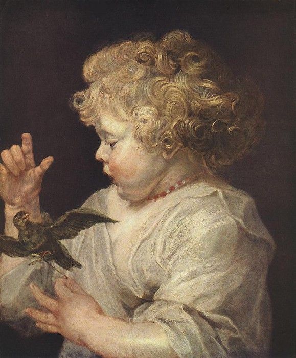 Rubens Boy with Bird. ,  