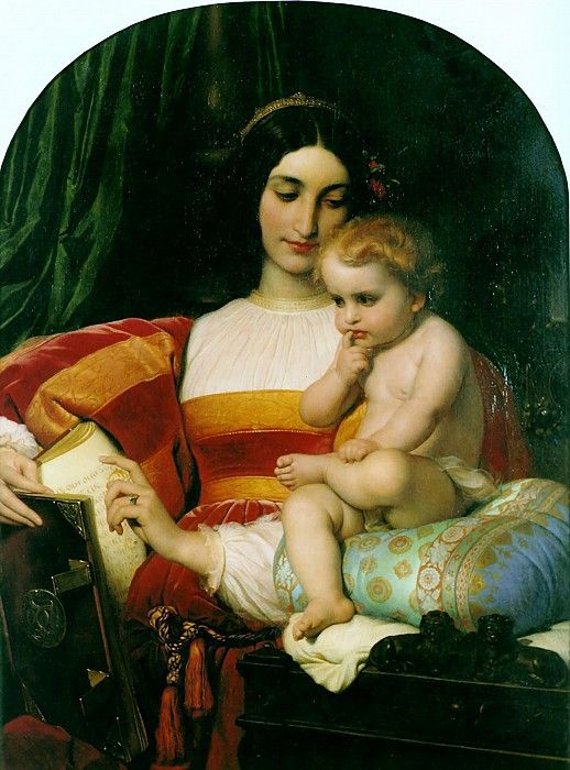The Childhood of Pico della Mirandola 1842. �������, ����