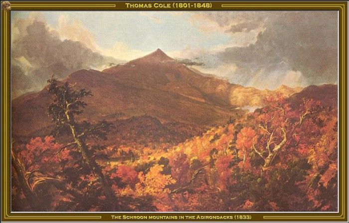 Thomas Cole-The Schroon Mountains(1833) Po Amp 026. , 