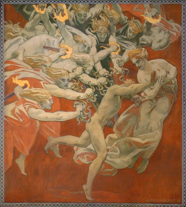 JohnSingerSargent OrestesPursuedbytheFuries1921Large. ,  