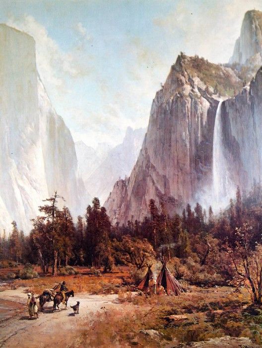 JLM-1860-Thomas Hill-Yosemite Valley 1024x1355. , 