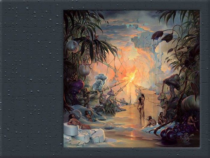 JLM-John Pitre-Temptation of a False God. , 