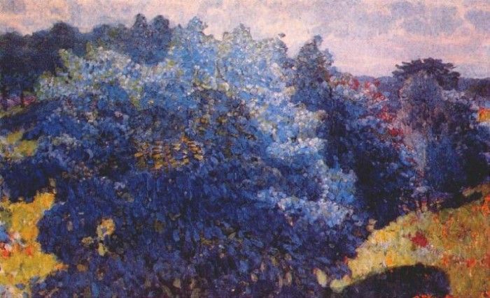 yuon blue bush 1908. , 