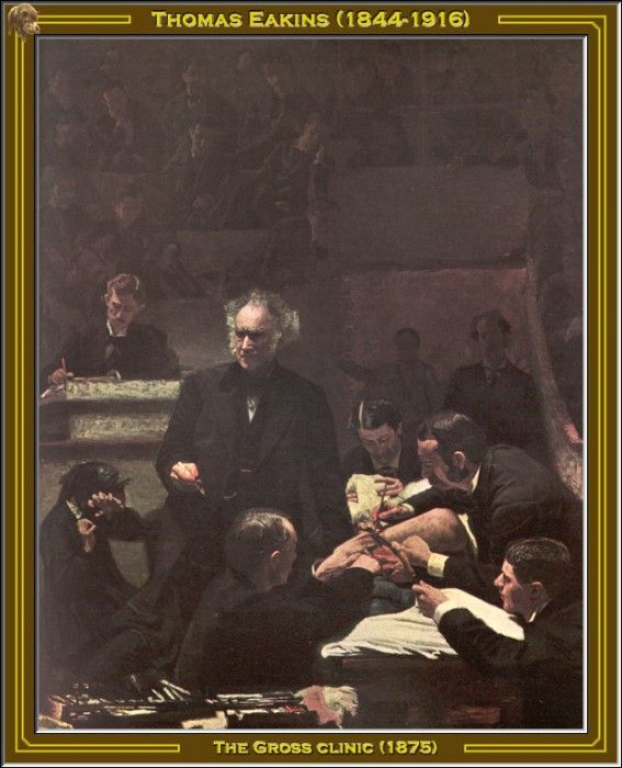 Thomas Eakins-The Gross Clinic(1875) Po Amp 044. , 